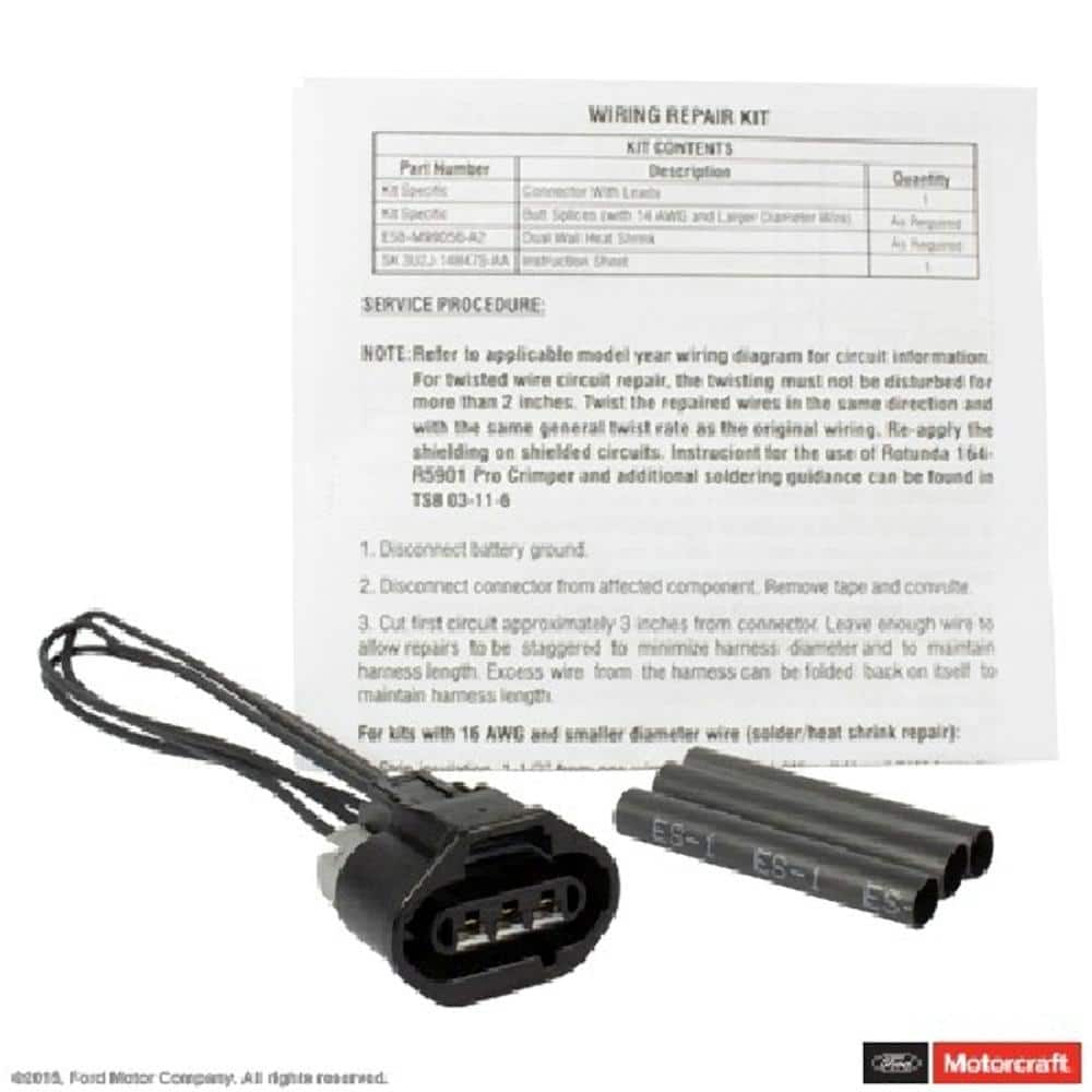 Motorcraft Pulse Vacuum Hub Solenoid Connector WPT754 The Home Depot