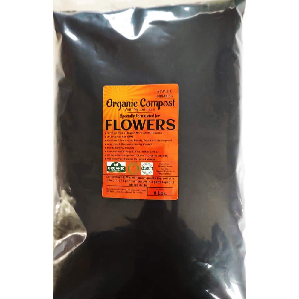 Organic Soil Amendment Worm Casting Compost with Mycorrhizae, Formulated fo