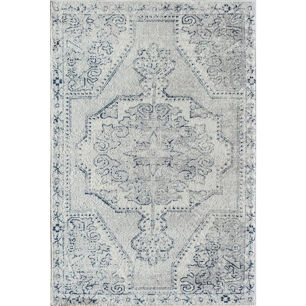 Rugs America Gabriel Adorned Stone 2'6"x8' Transitional Area Rug