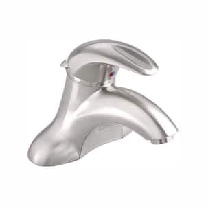 Reliant Single Hole Single-Handle Bathroom Faucet with Speed Connect Drain in Brushed Nickel