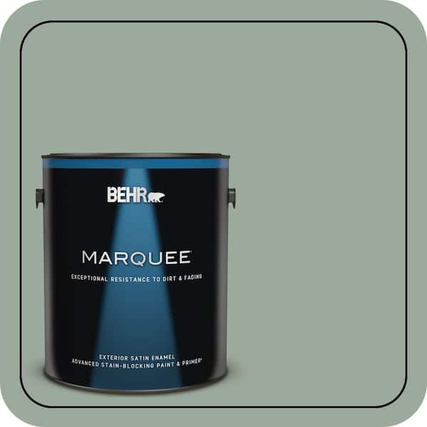 BEHR MARQUEE 1 gal. #450F-4 Scotland Road Satin Enamel Exterior Paint & Primer