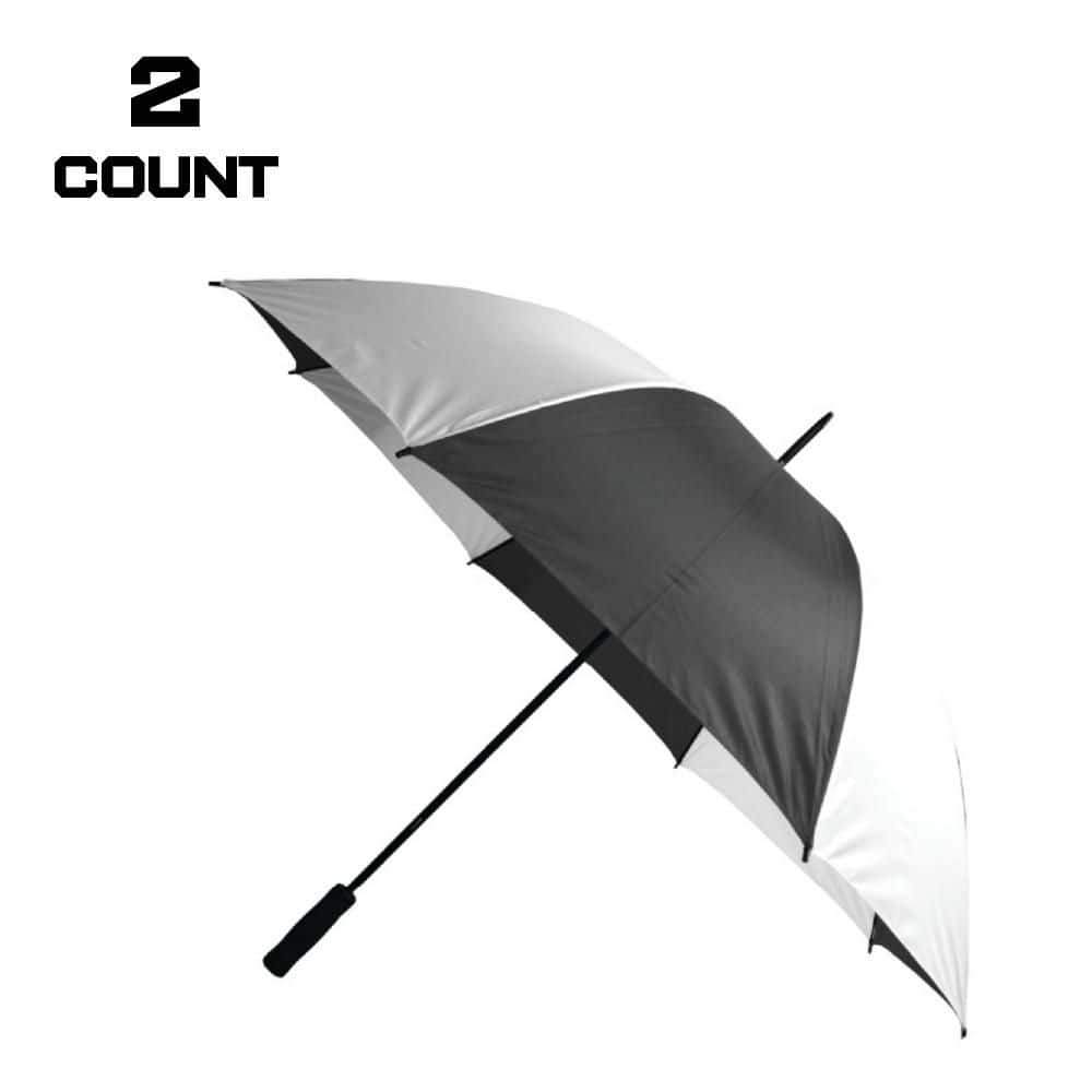 Golf Umbrella in Black and White (2-Pack) price history on PriceWatchPro