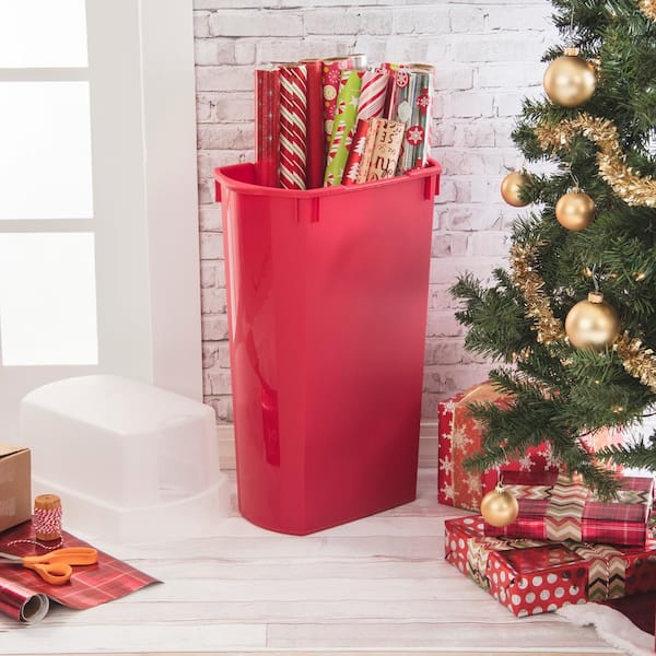 12 Smart Gift Wrap Storage Ideas  Gift wrap storage, Wrapping paper  storage, Gift bag storage
