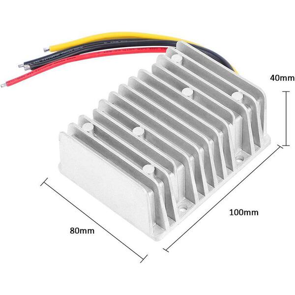 DC-DC 36V 48V To 12V Step Down Voltage Converter – 360W 30A Regulator For Indoor/Outdoor Use