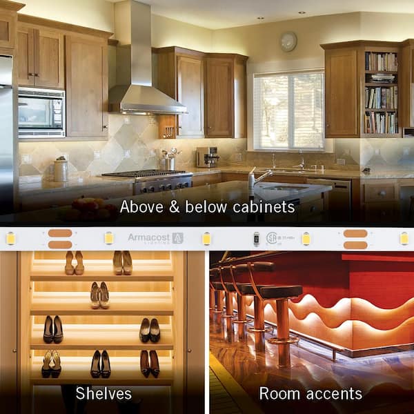 RibbonFlex Pro 16.4 ft. LED Tape Light 30 LEDs/m Bright White (4000K)