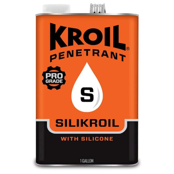 KROIL Penetrating Oil Silicone Liquid, Industrial-Grade Penetrant, Multi-Purpose Oil, SiliKroil, NSF H2,50-State VOC Compli