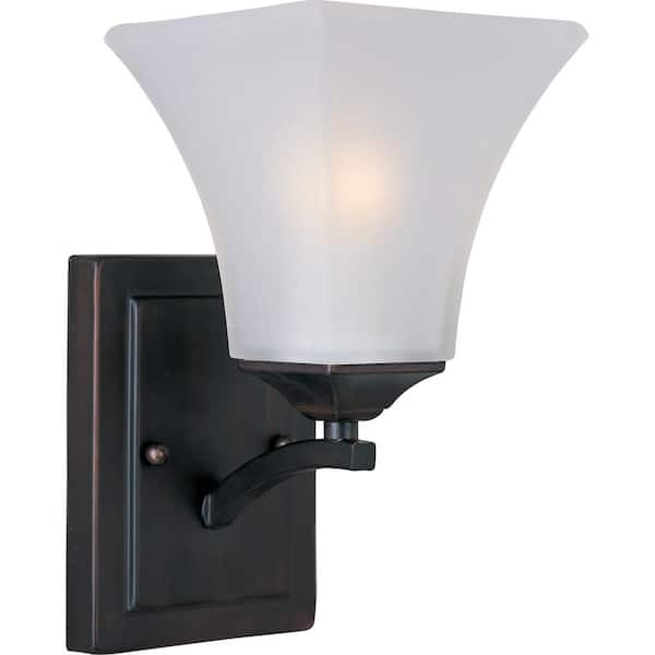 Maxim Lighting Aurora 1-Light Oil-Rubbed Bronze Sconce