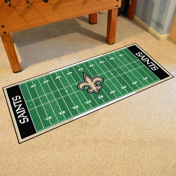 FANMATS Tennessee Titans 3 ft. x 6 ft. Football Field Rug Runner Rug 7965 -  The Home Depot