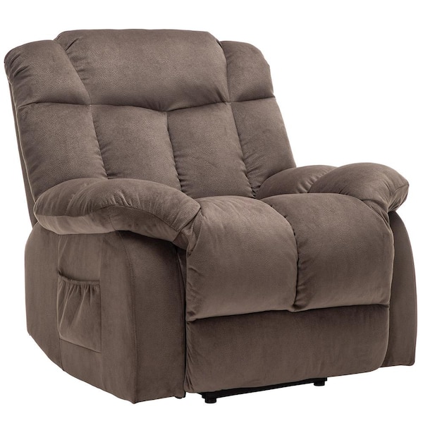 SMAX Power Recliner Chair for Elderly with Premium Velvet Cloth