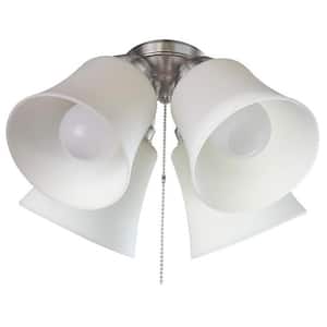 Copperstone 4-Lamp Ceiling Fan Light Kit Ornate Design Litex UND42CS 357-11 