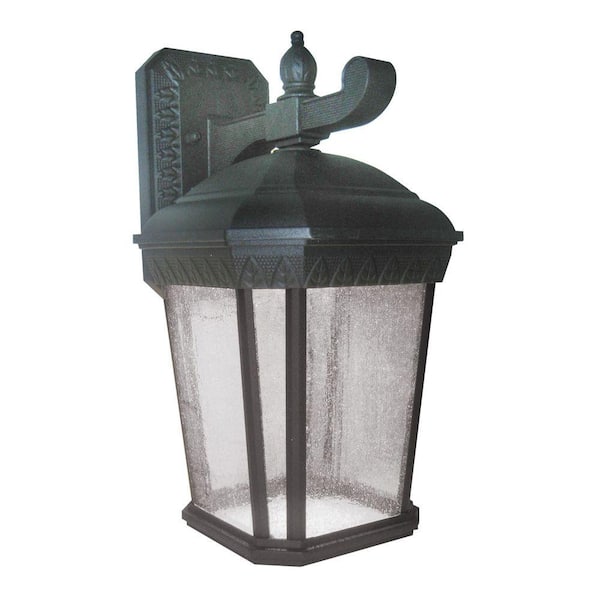 Aspects Bronson Black Outdoor Integrated LED Wall Lantern Sconce