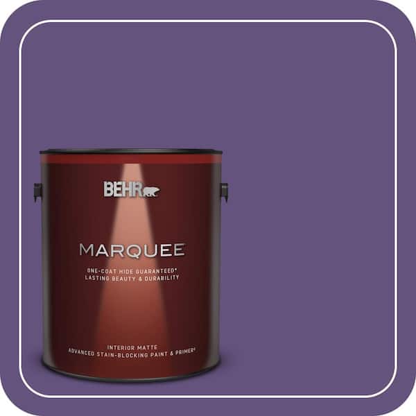 BEHR MARQUEE 1 gal. #S-G-650 Berry Syrup Matte Interior Paint & Primer