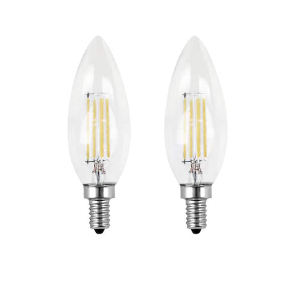 Feit Electric 40 Watt Equivalent B10, 40w Chandelier Light Bulbs