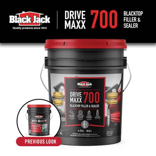 Black Jack 4.75 gal. Drive-Maxx 700-Matte Black Water-Based