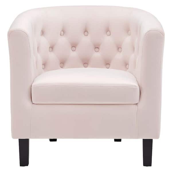 MODWAY Prospect in Pink Performance Velvet Armchair