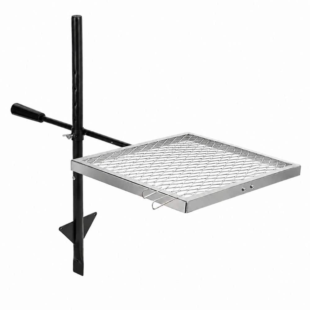 Swivel 360-Degree Campfire Grill Grate Over Fire Pit, Adjustable Open Fire Cooking Equipment with Storage Bag price history on PriceWatchPro