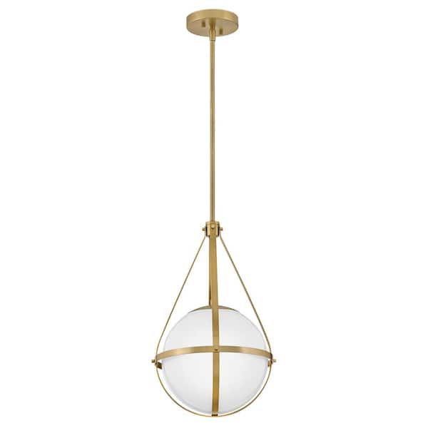 LARK - Colby 1-Light Lacquered Brass Pendant Light