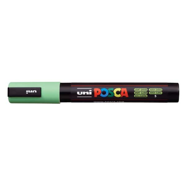 LIGHT GREEN - POSCA MARKERS PC7M BOLD 4.5-5.5MM BULLET TIP - Picasso Art &  Craft