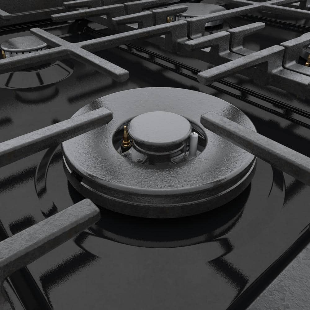 36" Stainless Steel Free-Standing Convection Gas Range