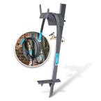 125 ft. Capacity Garden Hose Stand with Brass Faucet and 3 ft. Lead-in Hose