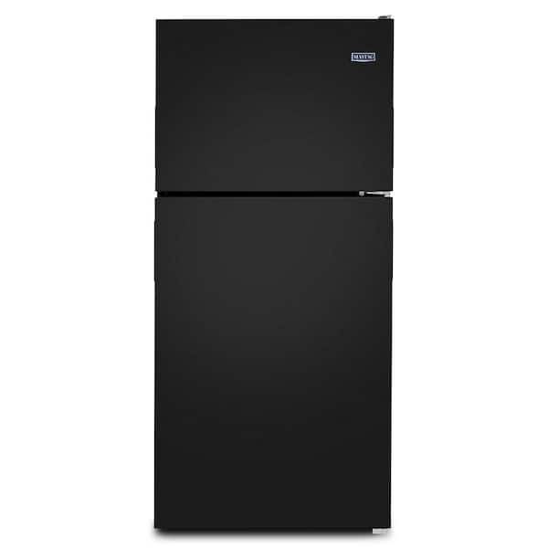Maytag 21 cu. ft. Top Freezer Refrigerator in Black MRT311FFFE
