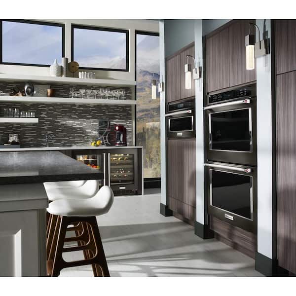kitchenaid black microwave