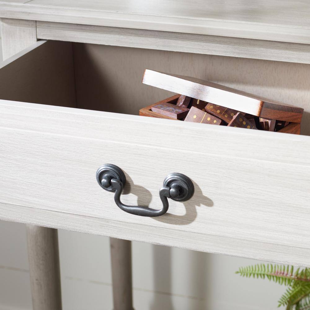 Primrose Greige 40'' Wood Console Table with Storage