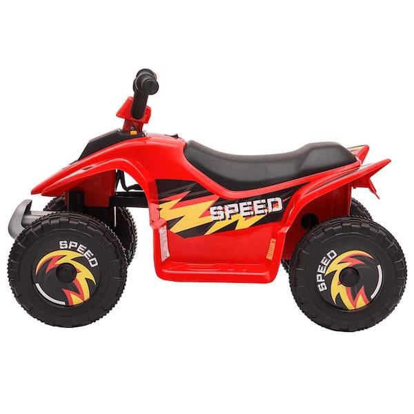 Kids 4 Wheel Electric Motorcycle Car 6V Bike Battery Powered Ride On Toy Car 