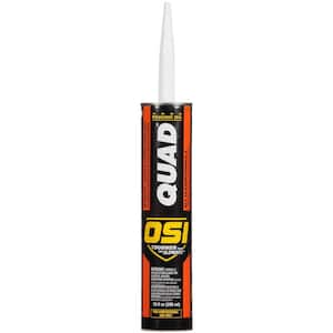 QUAD Advanced Formula 10 fl. oz. White #001 Exterior Window, Door, and Siding Sealant VOC