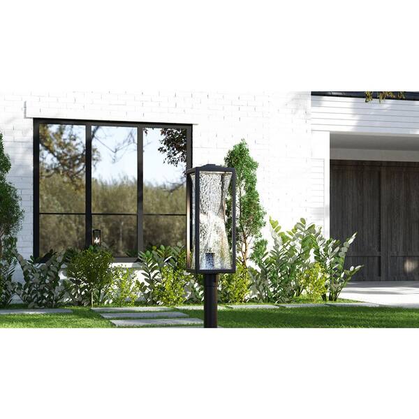 Quoizel Zarah 1-Light Matte Black Hardwired Weather