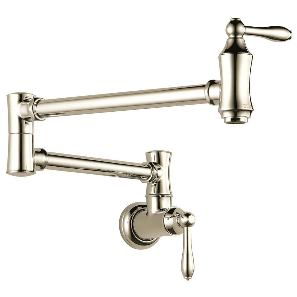 Polished Nickel Delta Pot Fillers 1177lf Pn 64 1000 