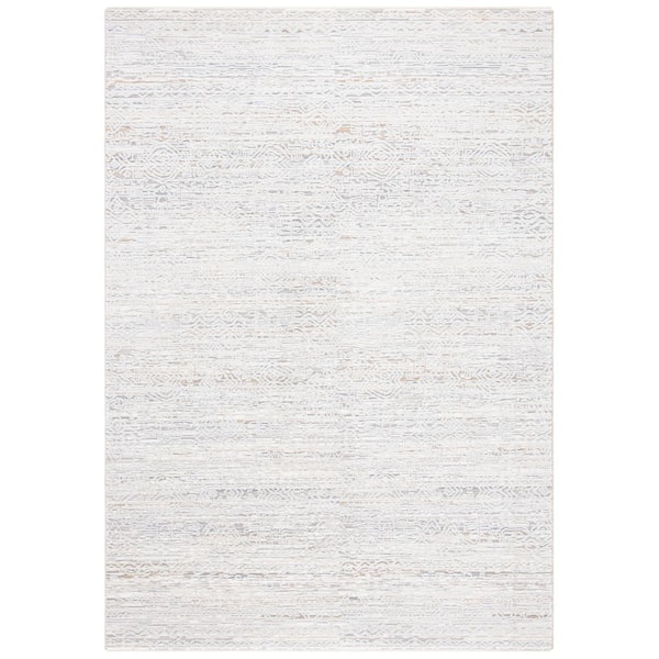 SAFAVIEH Martha Stewart Sabrina 8 ft. x 10 ft. Ivory/Beige Ornate High ...