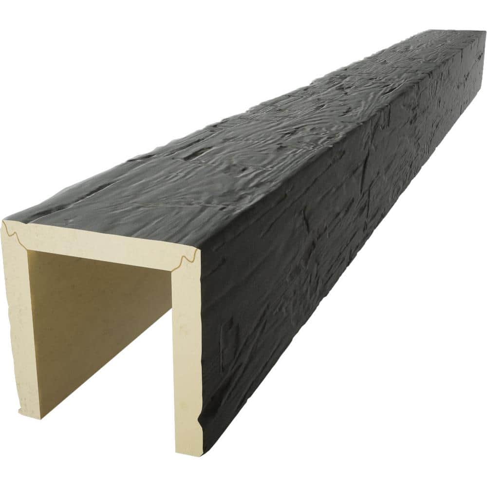 Slate Hand Hewn Faux Wood 8' Ceiling Beam
