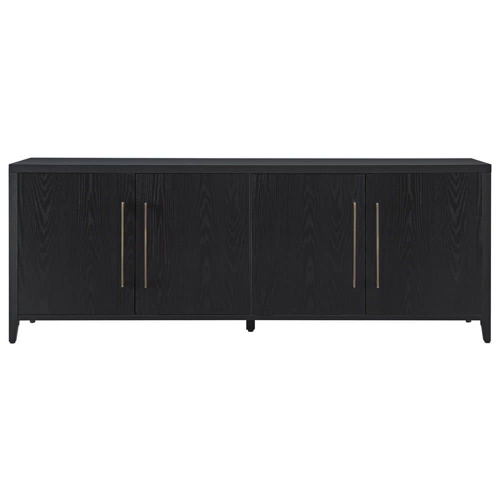 Camden&Wells - Jasper TV Stand for Most TVs up to 75" - Black Grain
