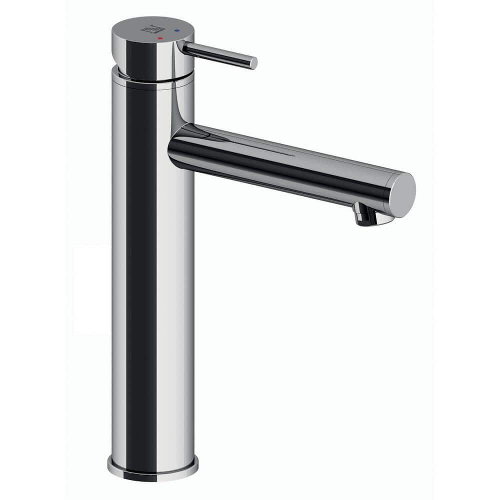 LanGuShi SLT0216 Basin Faucet Counter Top Basin Mixer Taps Bathroom Sink Tall Chrome Faucet Deck Mounted Single Hole