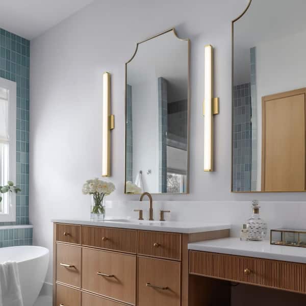 Hampton Bay Ashhurst 2-Light Oil Rubbed Bronze Vanity Light with