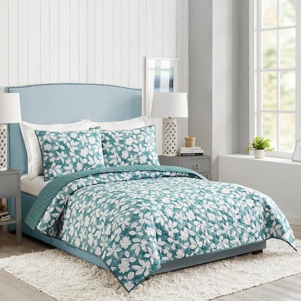 MODERN HEIRLOOM Essie King Polyester Quilt Set 3-Piece