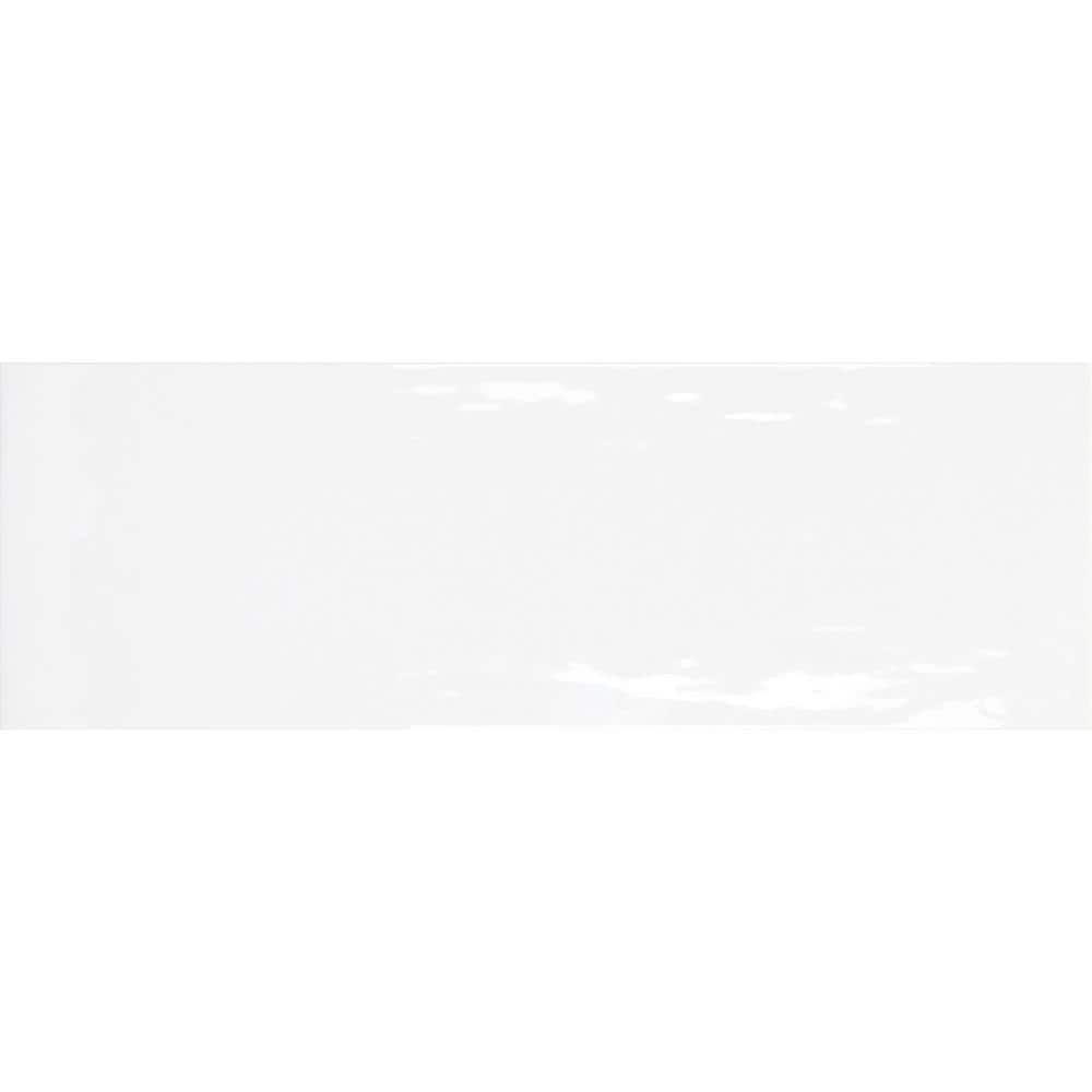 White Glossy Ceramic Wall Tile for Bathroom and Kitchen