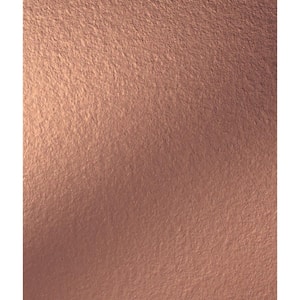 Take Home Sample - 3 in. x 5 in. Laminate Sheet in Gloss Copper with Fine Hammered Copper Finish