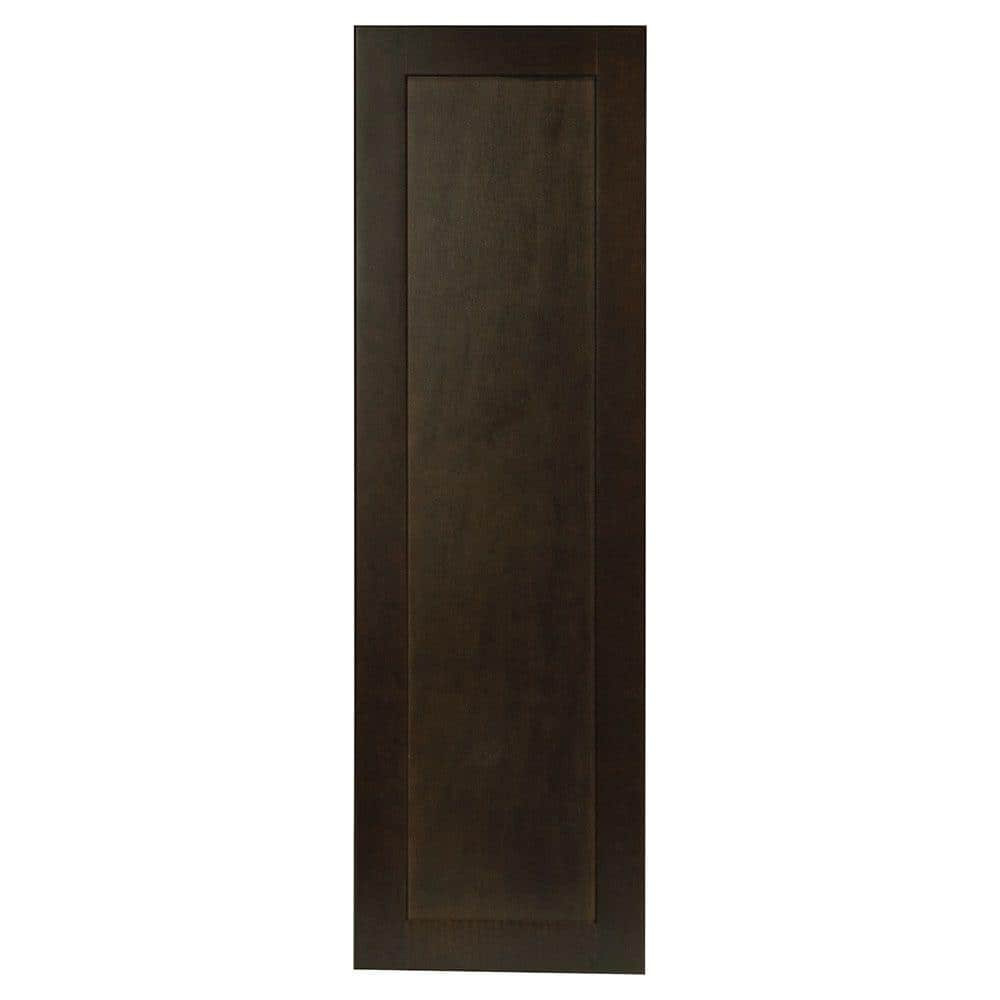 Shaker 11 in. W x 35.25 in. H x 0.75 in. D Wall Decorative End Panel in Java price history on PriceWatchPro