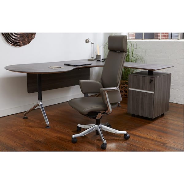 hon ergonomic genuine leather task chair