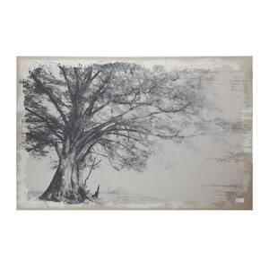 Anky Unframed Art Print 39.3 in. x 59 in. Large Arboreal Shelter Canvas Art Print, Traditional Style Floral Wall Art
