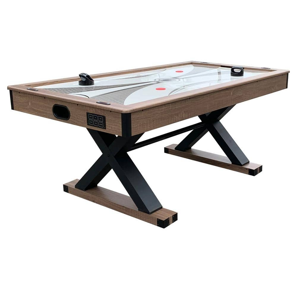 Hathaway 6' Excalibur Air Hockey Table with Table Tennis Top