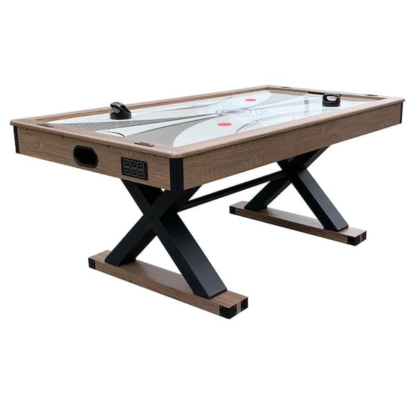 Hathaway 6 ft. Excalibur Air Hockey Table with Table Tennis Top