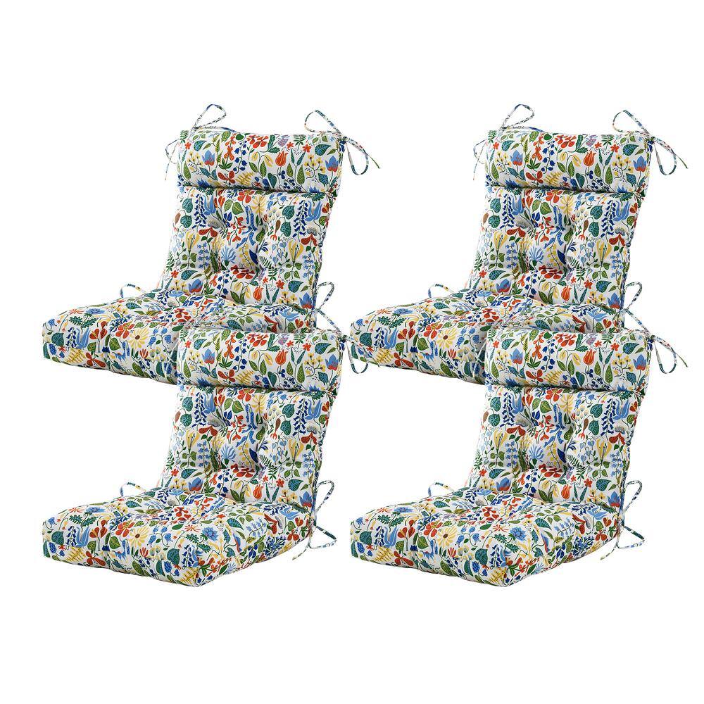 Seat/Back Outdoor Chair Cushion Patio Cushion Tie Tufted Replacement for Patio Furniture 20 in. x 20 in. x 4 in. price history on PriceWatchPro