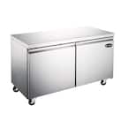 12 cu. ft. Commercial Under Counter Freezer in Stainless Steel