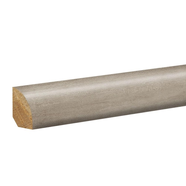 PERFORMANCE ACCESSORIES Earl Grey 0.62 in. T x 0.75 in. W x 94.5 in. L Textured Wood Look Laminate Moulding/Trim Quarter Round Molding