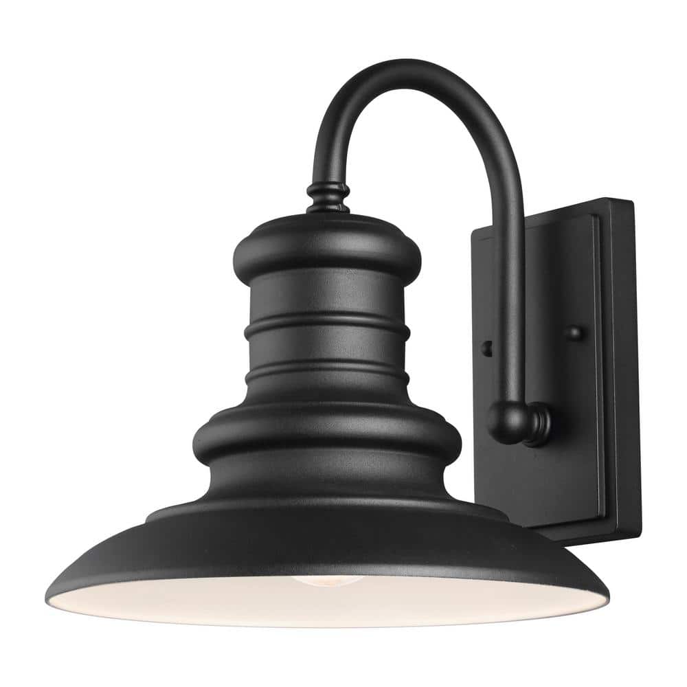 Textured Black Bronze Direct Wired Electric Outdoor Sconce