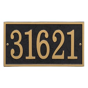7 in. x 15.5 in. Rectangle Nite Bright Ashland Reflective Address