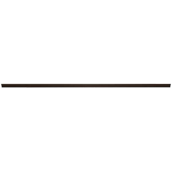 Hampton Bay 91.5x2x2 in. Crown Molding in Brindle